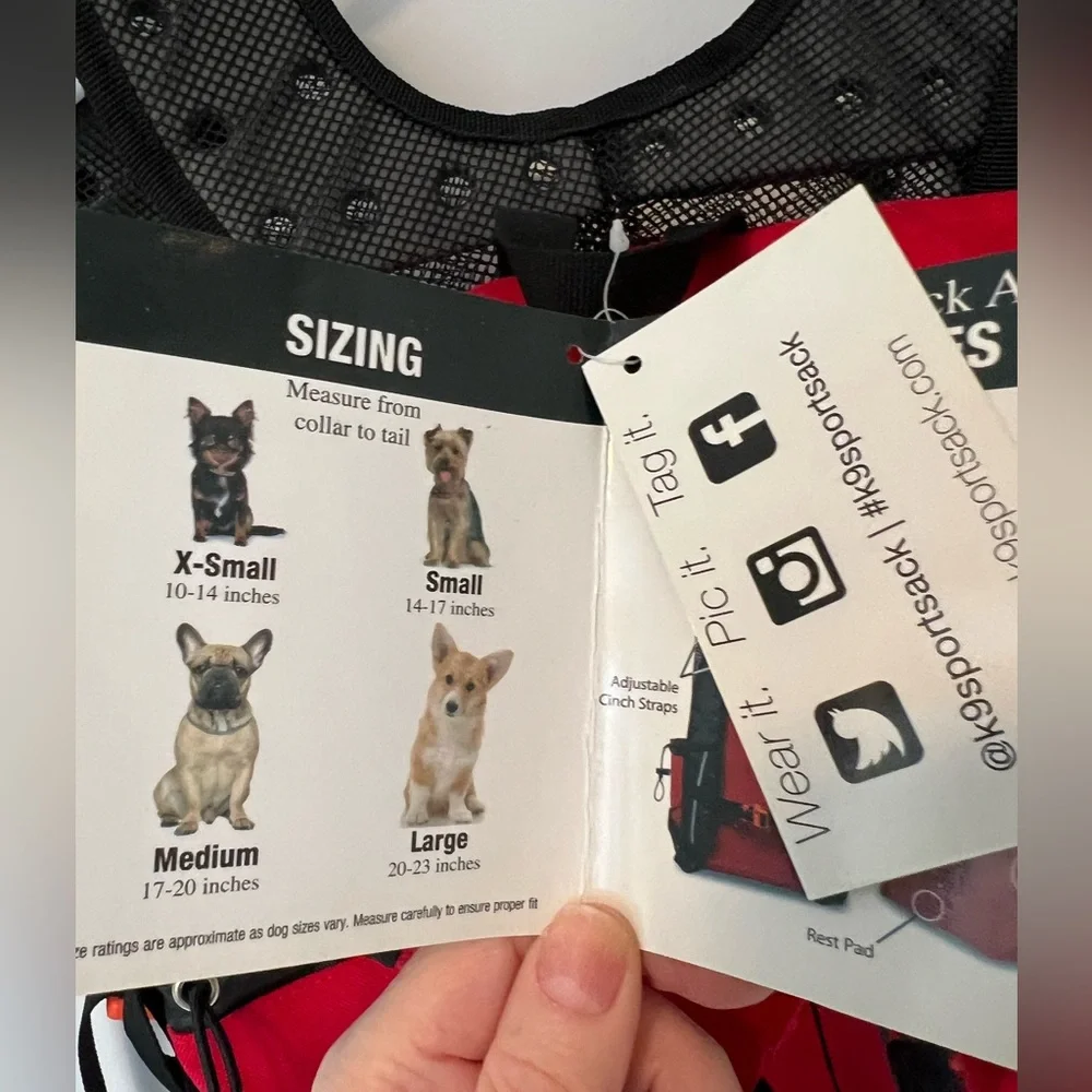 K9 Sport Sack doggie back pack